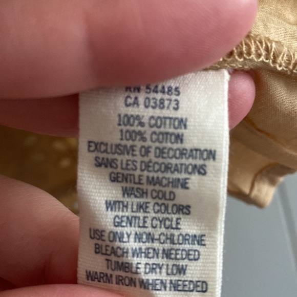 American Eagle eyelet mini skirt with detailing size 14 - Picture 6 of 7